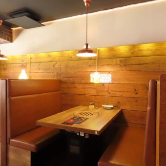 You can enjoy your meal and drinks in a relaxed atmosphere.Great for dates or family meals too.