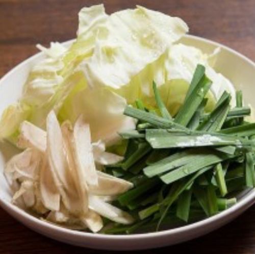 【鍋追加】野菜盛り