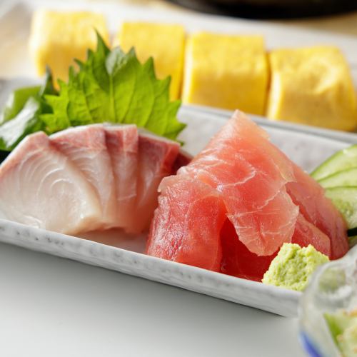 カンパチ刺まぐろ刺 盛合せ