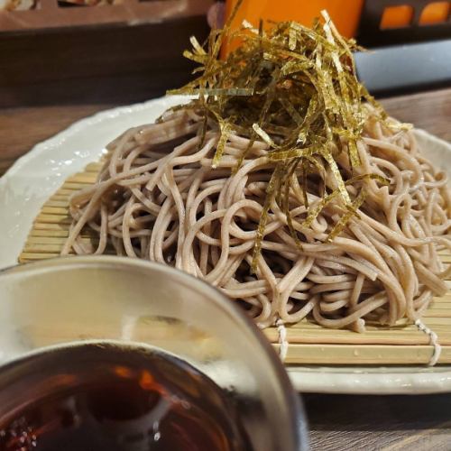 夏メニュー　ざるそば