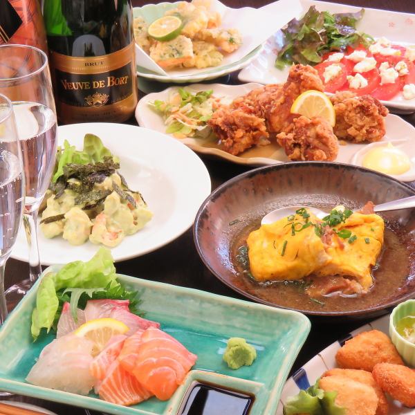 [Perfect for banquets] "Omakase Omakase Course" All 8 ~ 10 items 2000yen (tax included) ~