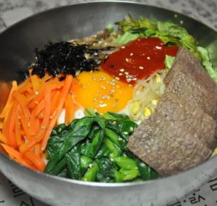 갈비 비빔밥