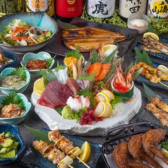 [Luxurious ◎] Sashimi, horse meat, yakitori, and 3 hours of all-you-can-drink "Luxurious Course" 5,980 yen ⇒ 4,980 yen {Total of 12 dishes}