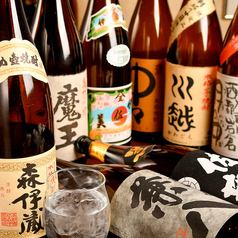 料理にあった厳選日本酒や希少な地酒を取り揃え！