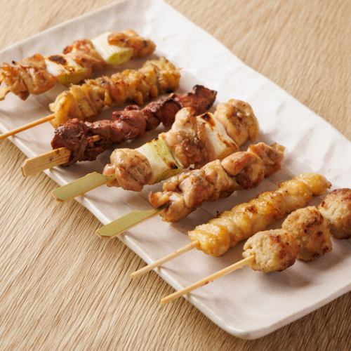 Assorted 7 pieces of yakitori