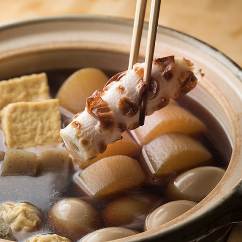 Assortment of 5 types of oden