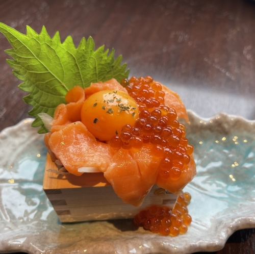 贅沢親子ユッケ