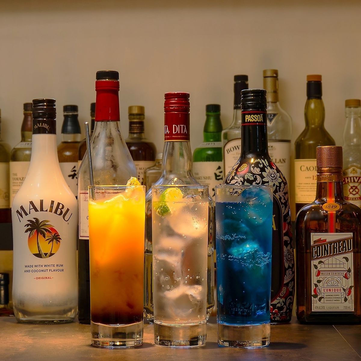 飲み放題、ボトルキープをご用意♪2軒目利用にぴったり！