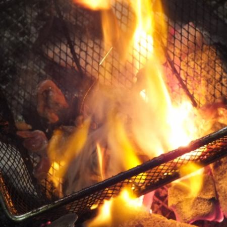 Nadeshiko's recommended charcoal-grilled bonjiri