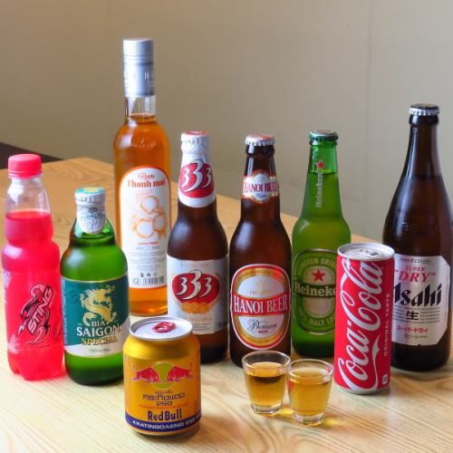 飲み放題で料理と共に堪能