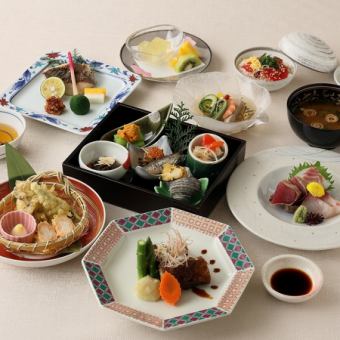 季節のおすすめ「月会席」 　皐月・水無月
