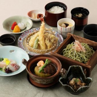 初夏を彩る「緑初御膳」　（6月）