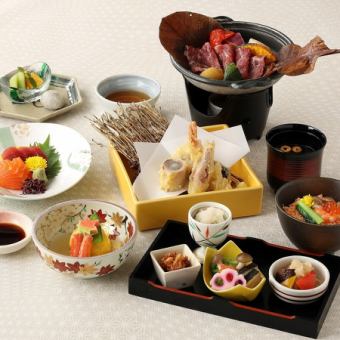 旬の味覚をご堪能ください　「花会席」　9月・10月