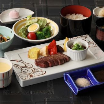 国産牛ステーキ御膳 