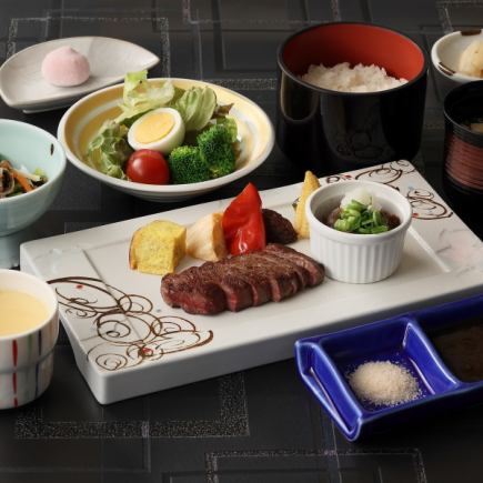国産牛ステーキ御膳 