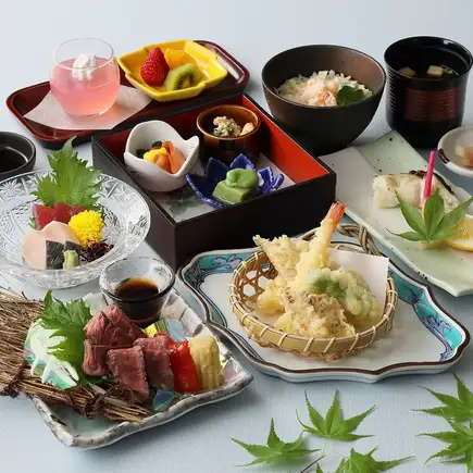ワンランク上の宴会を 『飲み放題付き会席プラン 】