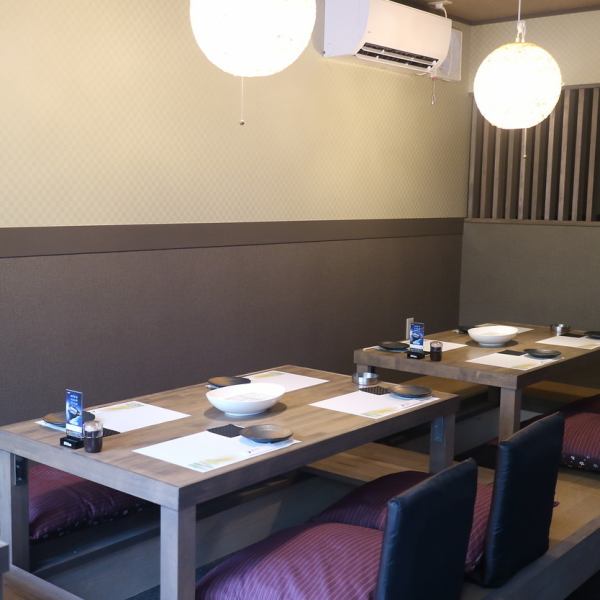 Table seats can be connected! We are waiting for reservations for a large number of people, so please feel free to contact us ♪