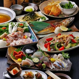 [120 minutes all-you-can-drink] Fishman banquet course 6,600 yen (tax included) (8 dishes in total) | For various banquets