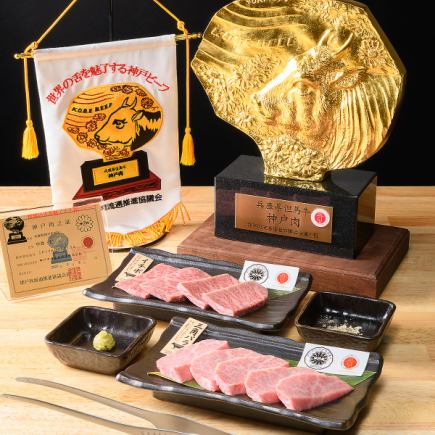 神戸牛を含む和牛フルコース◎焼肉全8種　8,250円（税込）