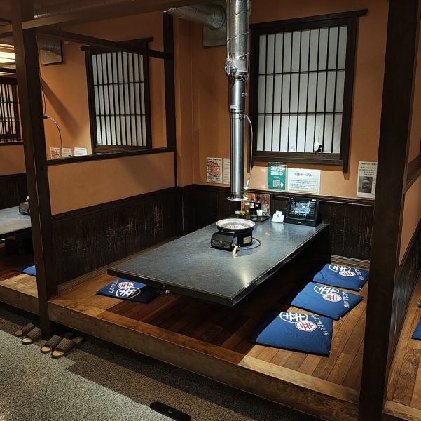 大人６名でもゆったりとお座り頂けるお席は、寛いでお召し上がり頂きたいとの店主の思いがこもっています。【羽島から10分・祖父江・大垣からは15分】