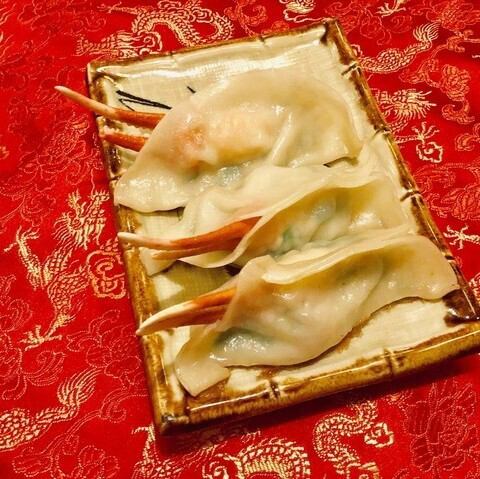 カニ肉餃子(3個)