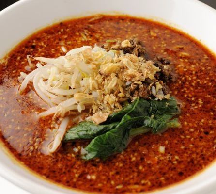 安亭名物!!赤坦々麺