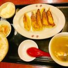 極餃子定食(餃子5個)/お得！安亭W餃子定食(餃子10個)