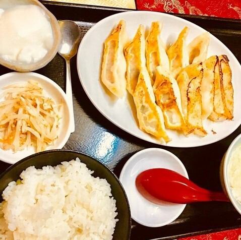 お得！極W餃子定食(餃子10個)