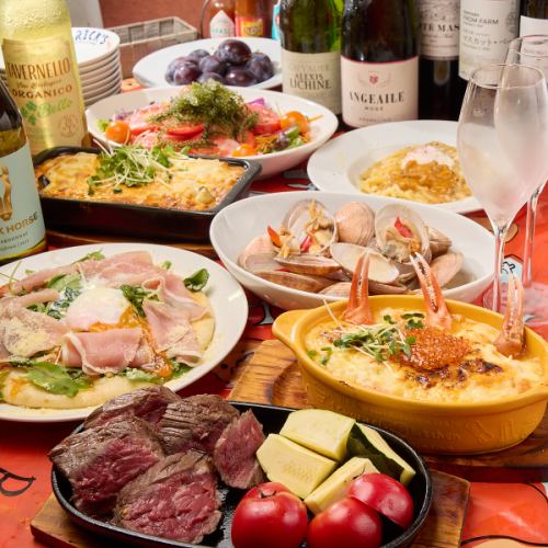 ≪旬の魚介類を使用したイタリアンが絶品☆≫ 季節のコース料理 ￥6,600（税込）～