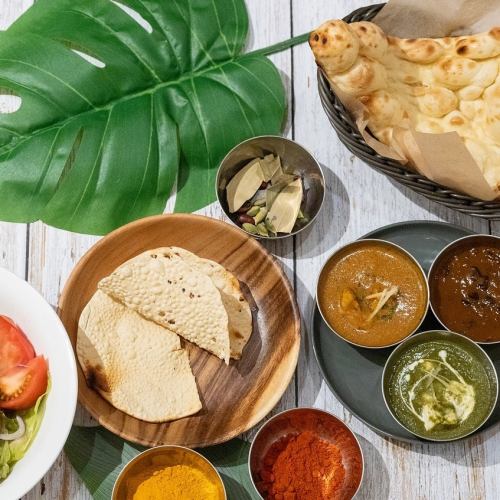 本格インド料理を味わう