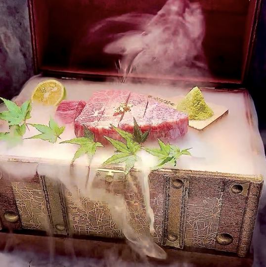 【贅沢和牛コース】厳選和牛を堪能できる最上級コース全25品13800円(税込)/+2000円で飲放付