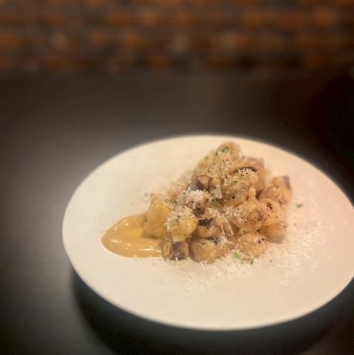 北海道産 タコと長芋のチーズフリット