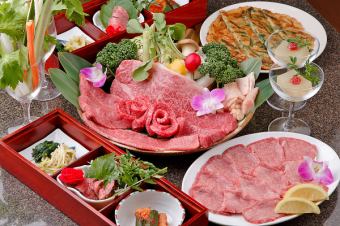 最好的！！佐賀牛是我們的驕傲！！「花」套餐6,380日元（含稅）