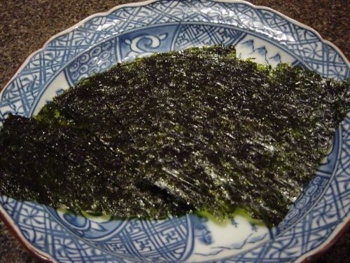 Korean salt seaweed / stir-fried spicy potato