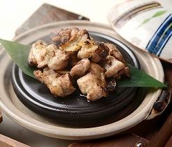 Salt-grilled hakata chicken thigh