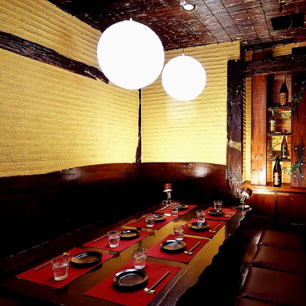 Private rooms available.Banquets and drinking parties in a Japanese space with an adult atmosphere