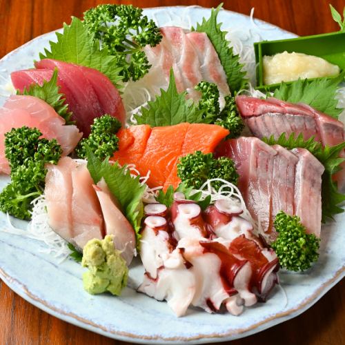 鮮度に自信あり！刺し盛り