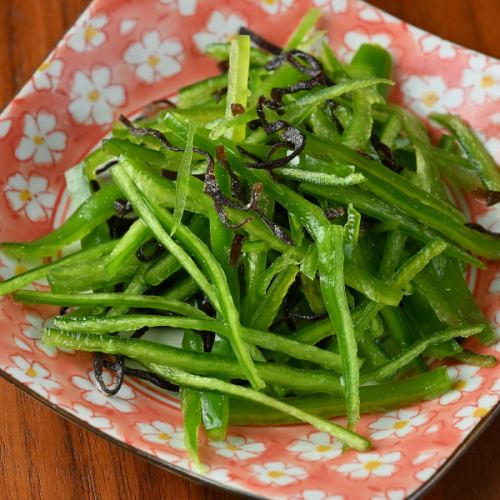 ピー昆(ピーマン昆布)