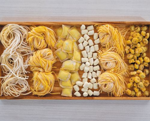 Handmade fresh pasta "Pasta Fresca"