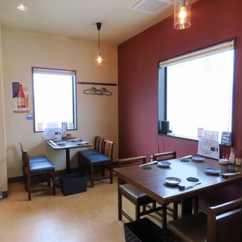 【テーブル席：4名×1】