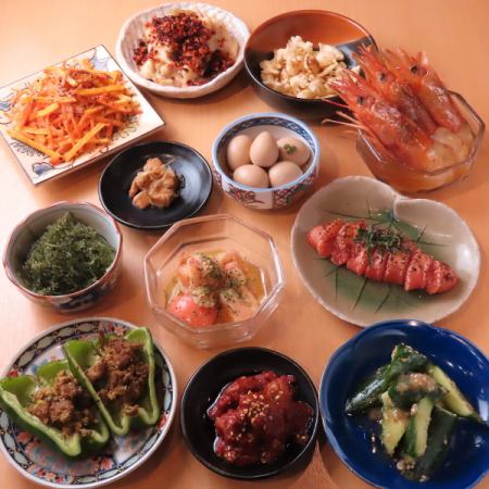 飲み放題付きの旬の食材コースは宴会などにおすすめ♪