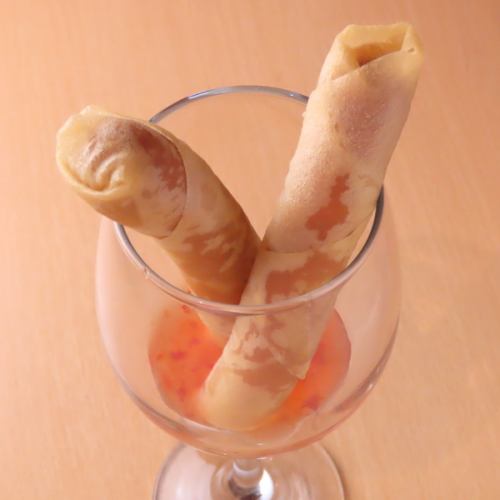 チョリソー春巻き！　1本