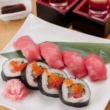 ◆夏の宴会◆≪豊漁コース≫11品：6,000円(税込)リブロースステーキもある！120分飲み放題付き