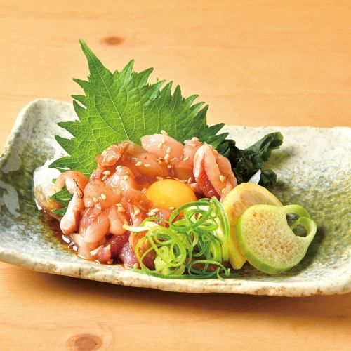 赤鶏ももユッケ