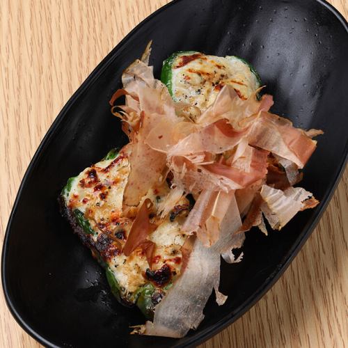 鶏肉味噌ピーマン