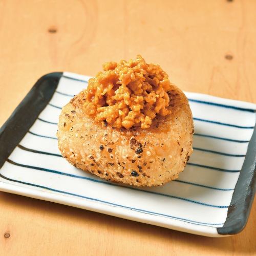 焼きおにぎり 肉味噌