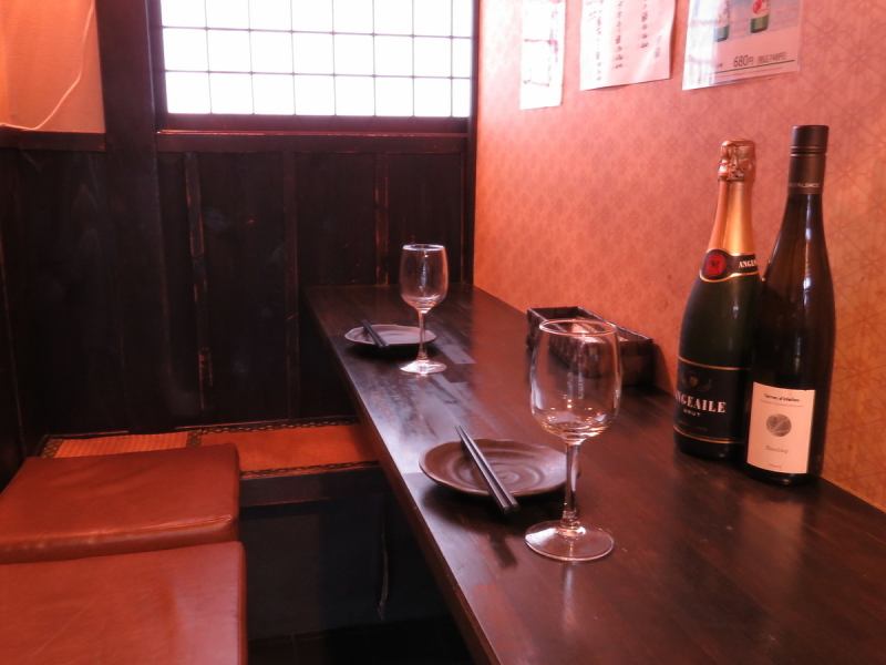 [Limited to 1 group per day] Couple seat ☆ You can enjoy a fun time in a private room for only 2 people ♪ Please use it with your loved ones.Book early! Other semi-private rooms are also available.We are open with regular ventilation and disinfection!