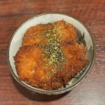 Mini sauce cutlet rice bowl