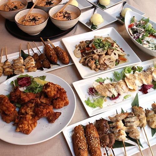 [90 minutes all-you-can-drink] All your chicken! 5 kinds of yakitori and chicken dishes 7 dishes 4000 yen (tax included)