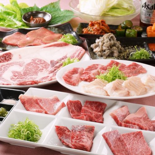 "Meat craftsmen seriously challenge" We offer really delicious yakiniku ★